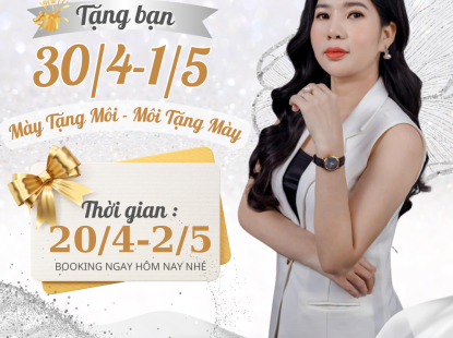 MỪNG ĐẠI LỄ 30/4 - 1/5 | DEAL ĐỈNH CHỈ CÓ TẠI THẮM BEAUTY